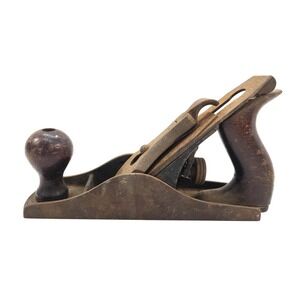 Vintage Sargent #408 Woodworking Wood Plane 9.5" Made in U.S.A. Solid Handles